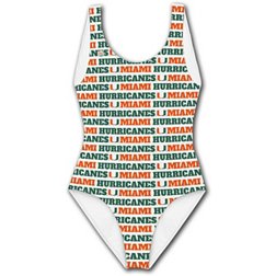 Dyme Lyfe Women's Miami Hurricanes One Piece Bathing Suit