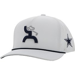 Hooey Men's Dallas Cowboys Golf Snapback White Trucker Hat