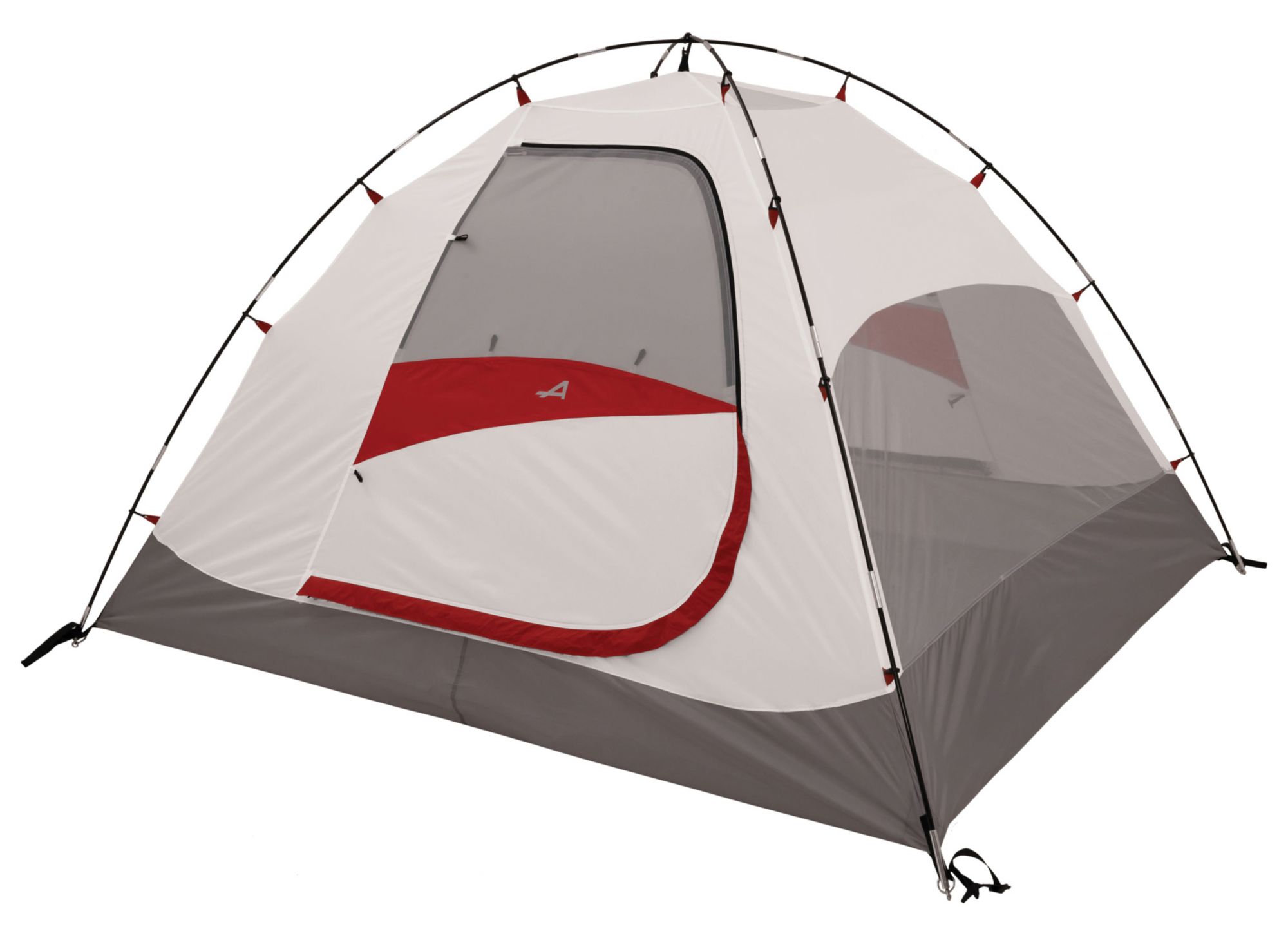 Photos - Outdoor Furniture ALPS Mountaineering Meramac 4 Tent, Gray/Red 23AMOUMRMC4TNTS20CAT