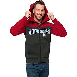 Antigua Men's Los Angeles Dodgers Red Protect Jacket
