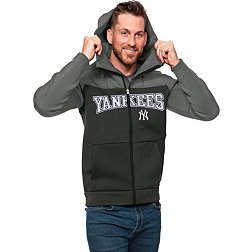 Antigua MLB New York Yankees Men's Epic Pullover, Grey, Small