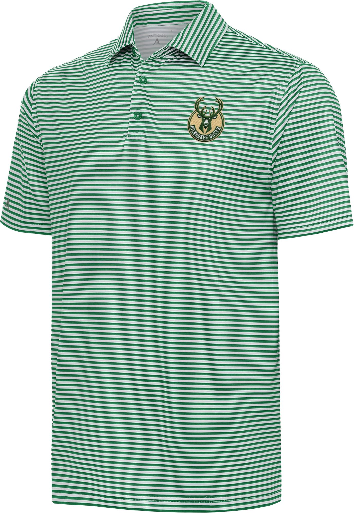 Antigua Men's Milwaukee Bucks Skills Polo