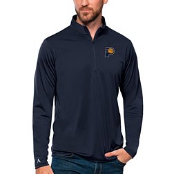 Antigua Men's Indiana Pacers Tribute Navy Pullover Sweater