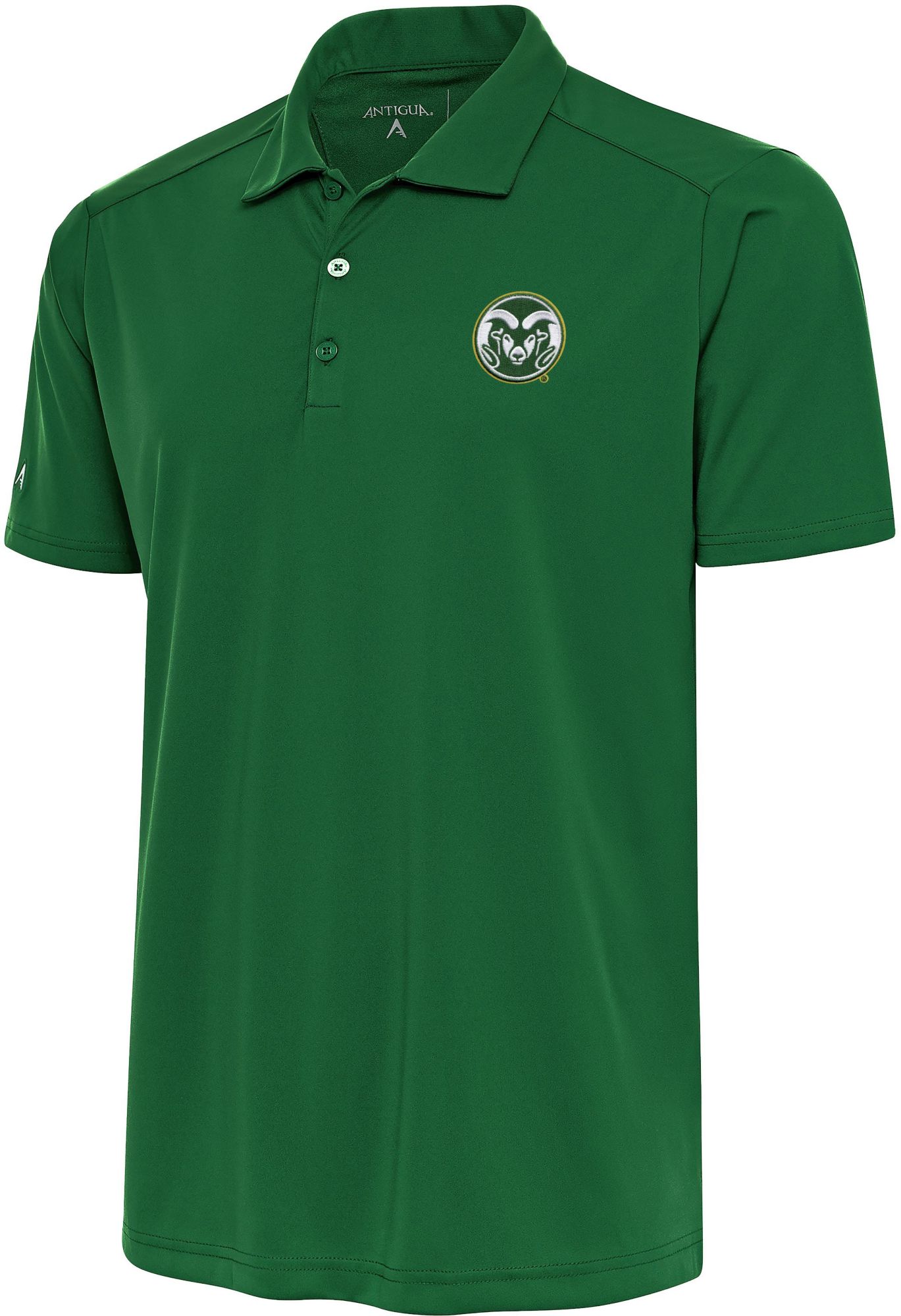 Antigua Men's Colorado State Rams Dark Pine Tribute Performance Polo