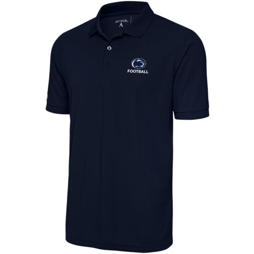 Antigua Polo Penn State Polo Shirt Women's Antigua Black Penn State Nittany  Lions Tunnel Polo