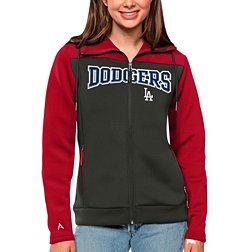 Antigua Women's Los Angeles Dodgers Red Protect Jacket