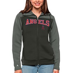 Antigua Women's Los Angeles Angels Gray Protect Jacket