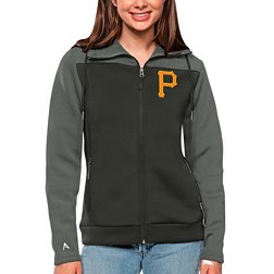 Antigua Women's Pittsburgh Pirates Gray Protect Jacket