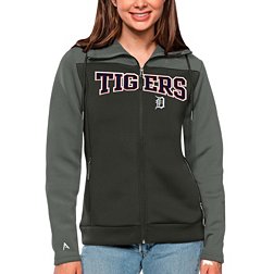 Antigua Women's Detroit Tigers Gray Protect Jacket
