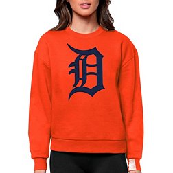 Women's Detroit Tigers Majestic Navy/Orange Plus Size Absolute Victory  Fashion Jersey