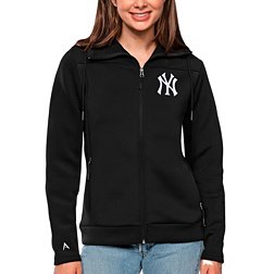 Antigua Women's New York Yankees Black Protect Jacket