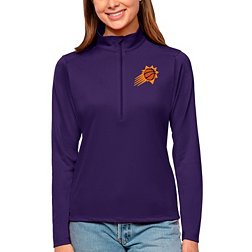 Antigua Women's Phoenix Suns Tribute Purple Pullover Sweater