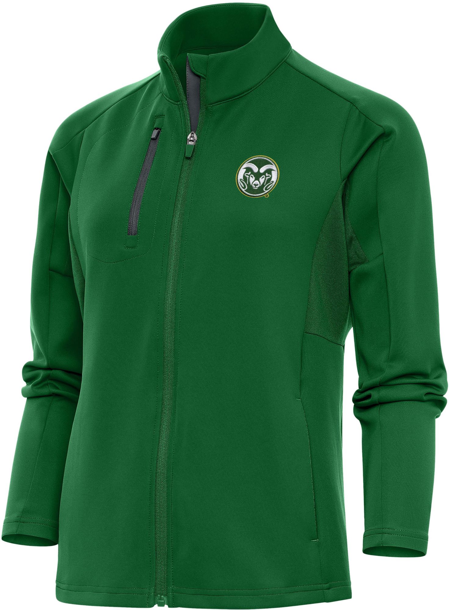 Antigua Women's Colorado State Rams Green Generation 1/2 Zip