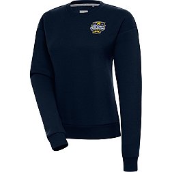 Antigua Women's 2023 College Football National Champions Michigan Wolverines Victory Pullover Crewneck