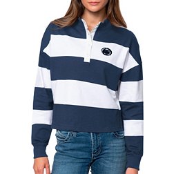 Antigua Women's Penn State Nittany Lions Blue Rugby Long Sleeve Shirt