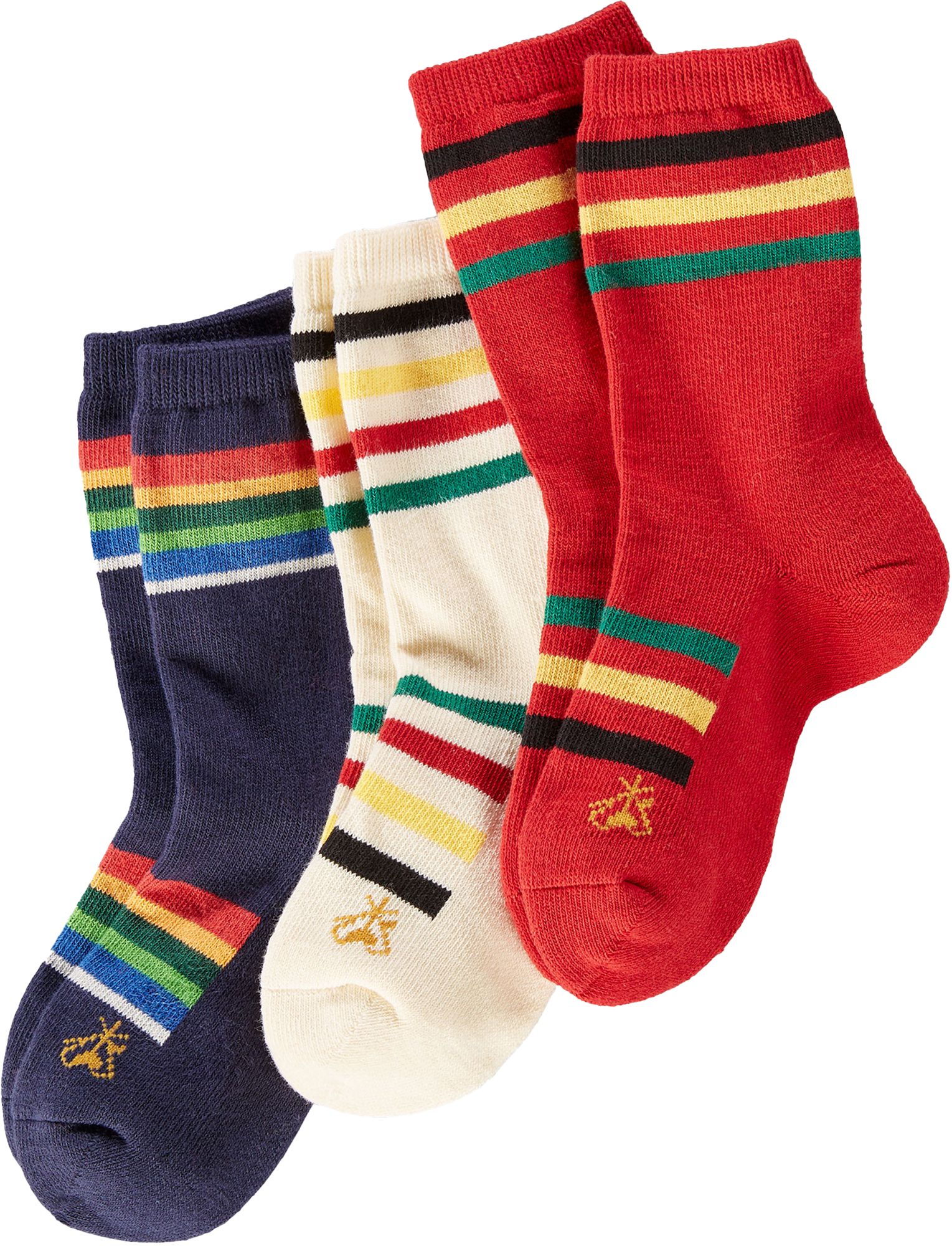 Pendleton Youth National Park 3 Pack Socks