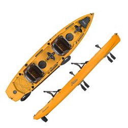 Hobie Compass Duo Tandem Angler Kayak with Dual MirageDrive Pedal Systems