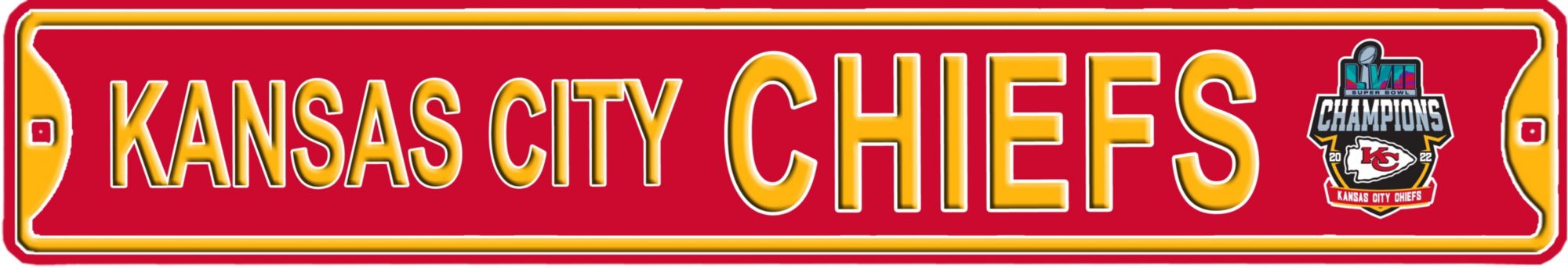 Fanmats  Kansas City Chiefs Super Bowl LVII Parking Sign