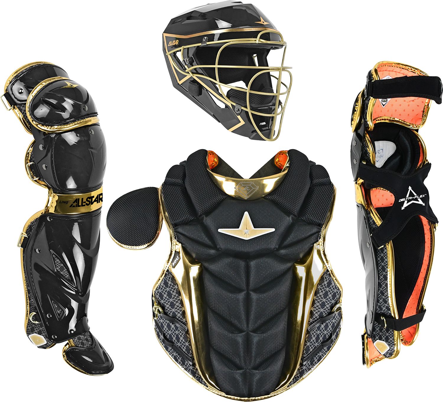 Black/Metallic Gold