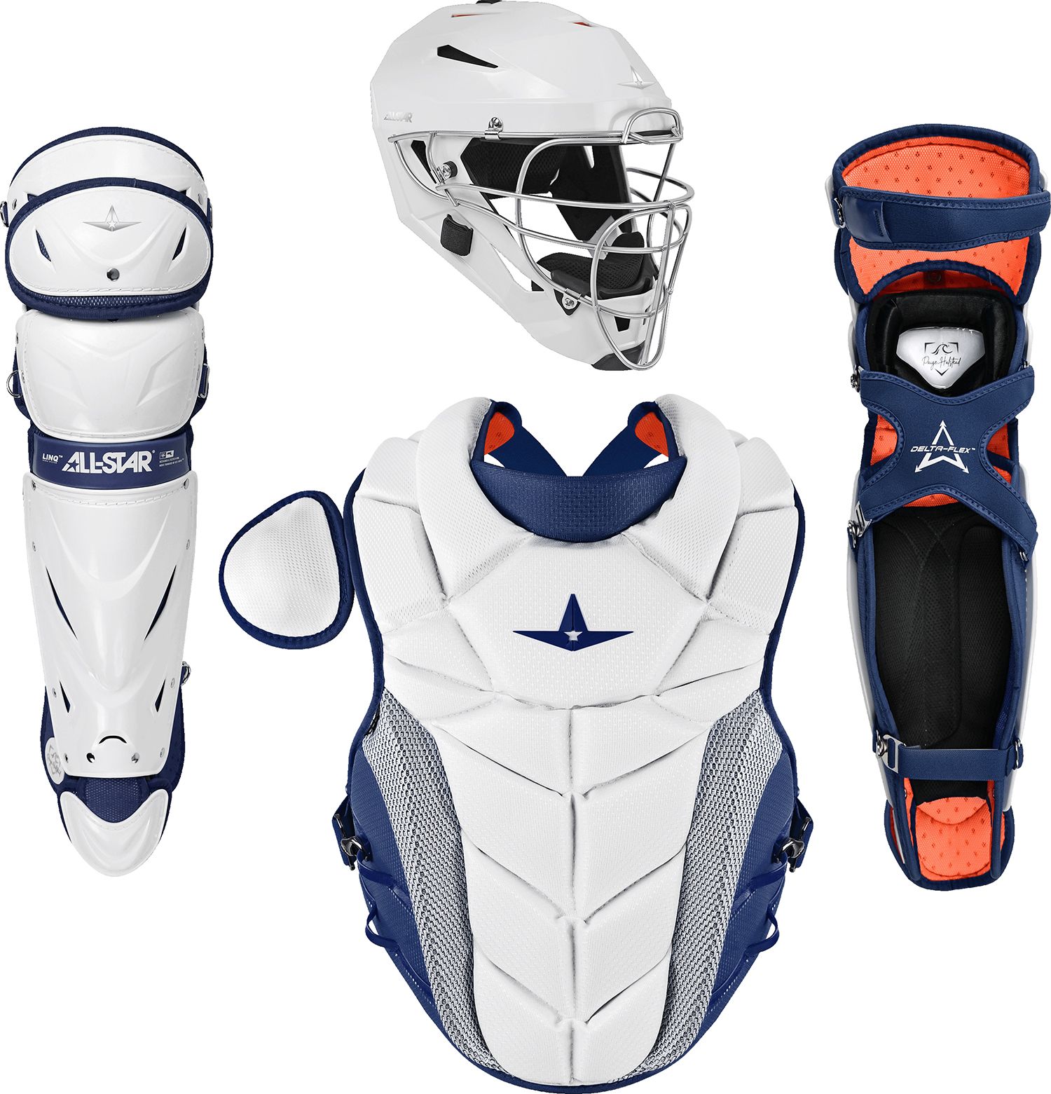 White/Navy