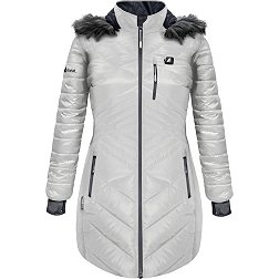 ActionHeat Women's 5V Insulated Long Puffer Heated Jacket