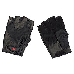 Wearslim Cotton Fingerless Gym Gloves For Training & Fitness Black & Pink  Color