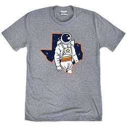 Where I'm From Houston Grey Spaceman State T-Shirt