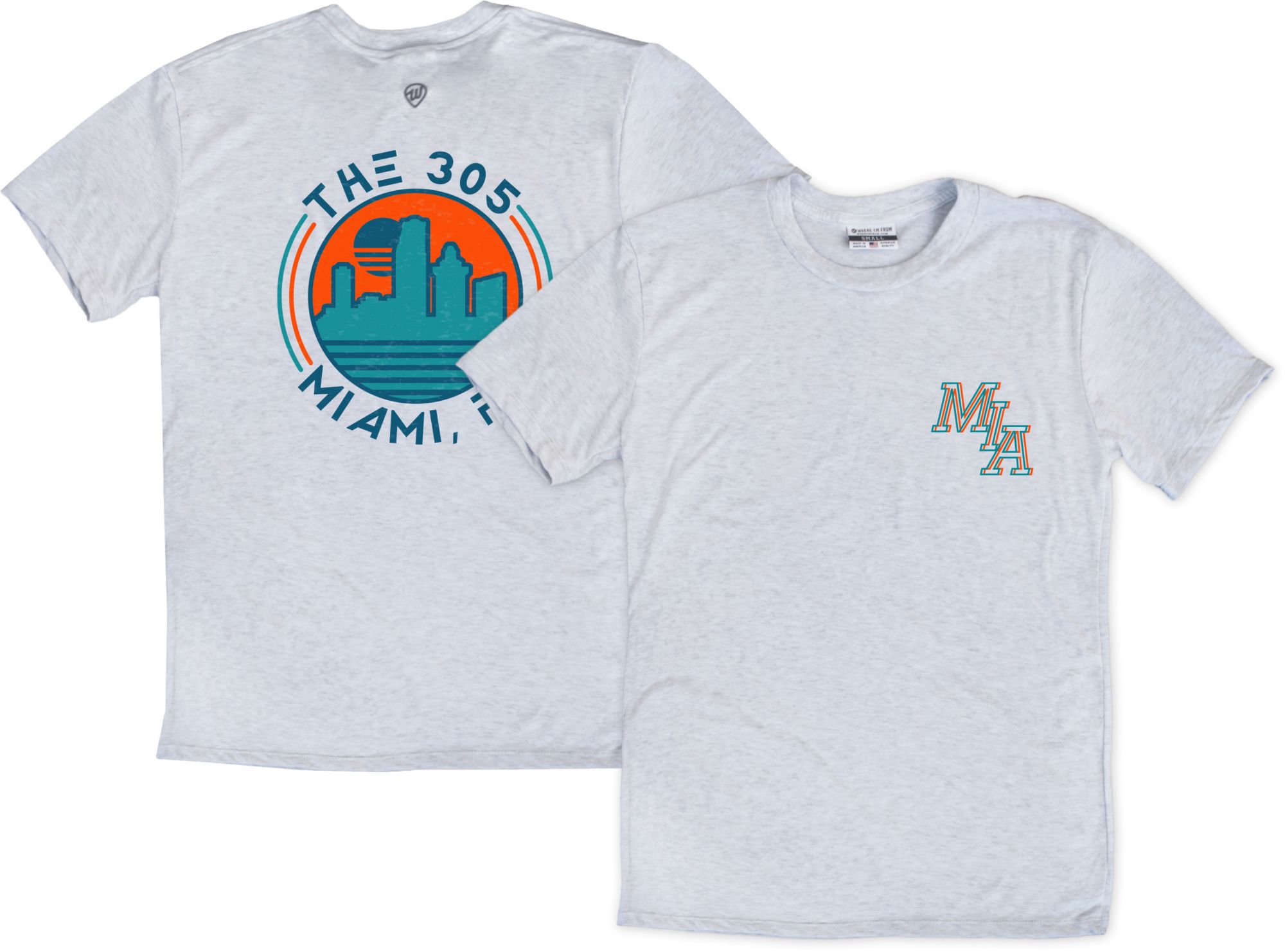 Where I'm From Miami White 305 T-Shirt - White