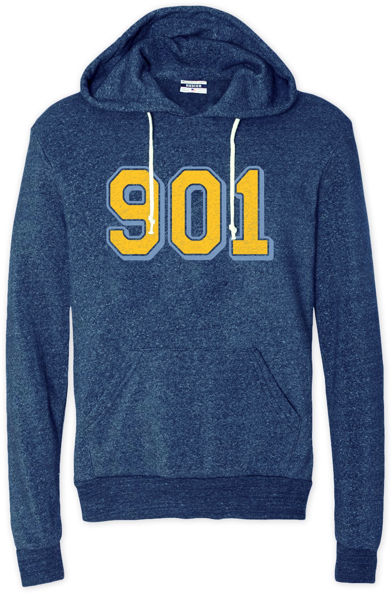 Where I'm From Memphis Grizzlies Navy Areacode Hoodie