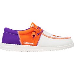Hey Dude Men's Wally Tri Clemson Tigers Shoes