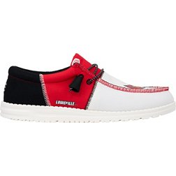 AVAILABLE NCAA Louisville Cardinals Custom Name Hey Dude Shoes