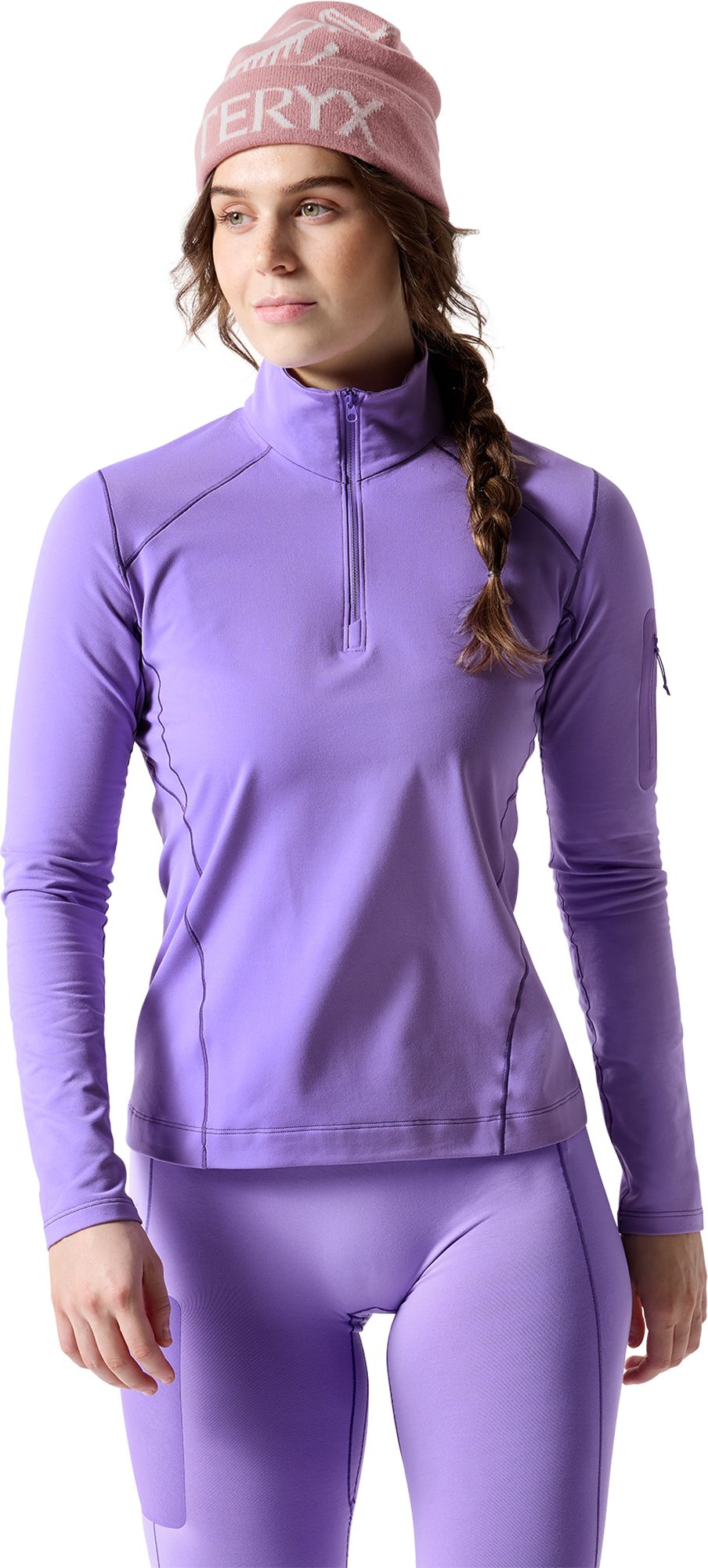 Arc'teryx Women's Rho Zip Neck Top