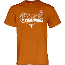 Blue 84 Adult Texas Longhorns 2023 Big 12 Champions T-Shirt