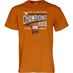 Blue 84 Texas Longhorns 2023 Men's Basketball Big 12 Conference Champions Locker Room T-Shirt