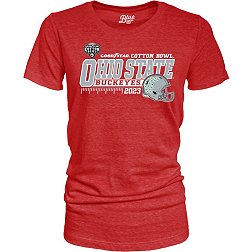 Blue 84 Women's 2023 Cotton Bowl Bound Ohio State Buckeyes T-Shirt