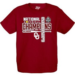 Blue 84 Youth Oklahoma Sooners 2023 NCAA Softball Women's College World Series Champions T-Shirt