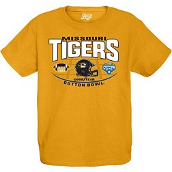 Blue 84 Youth 2023 Cotton Bowl Bound Missouri Tigers T-Shirt