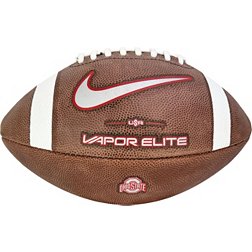Nike Ohio State Buckeyes Grey Regulation Size Leather Football