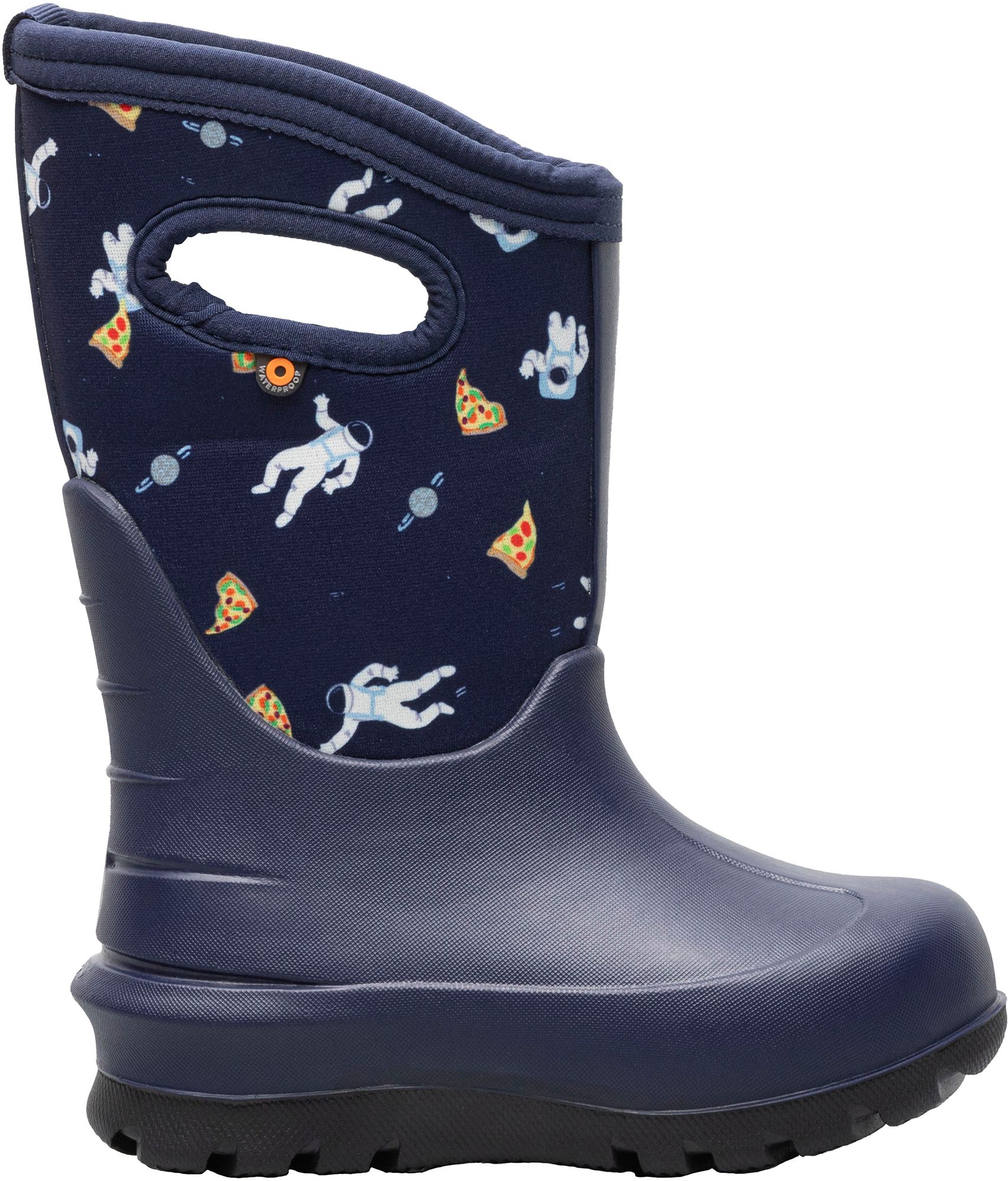 Bogs Kids' Neo-Classic Space Pizza Waterproof Winter Boots