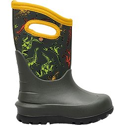Bogs Kids' Neo-Classic Super Dino Waterproof Winter Boots