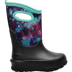 Bogs Kids' Neo-Classic Sparkle Space Waterproof Winter Boots