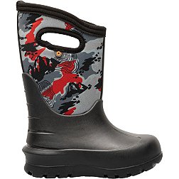 Bogs Kids' Neo-Classic Topo Camo Waterproof Winter Boots