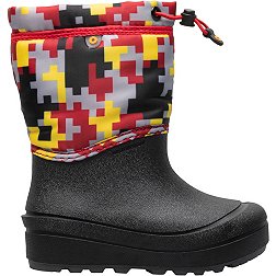 Bogs Kids' Snow Shell Medium Camo Waterproof Winter Boots