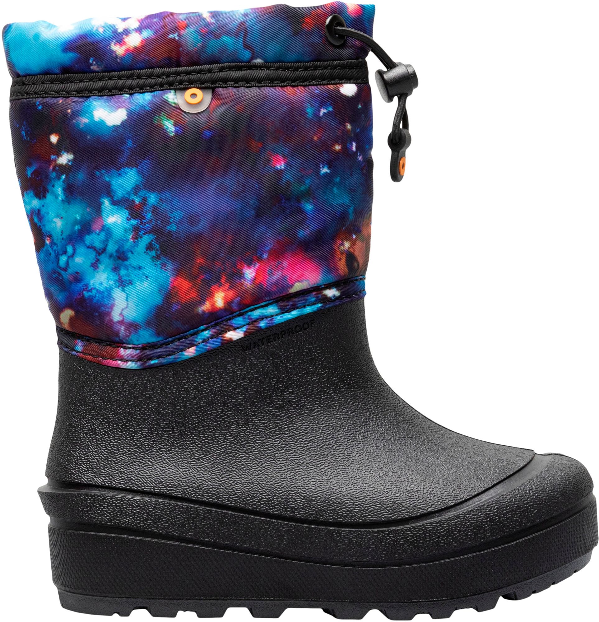 Bogs Kids' Snow Shell Sparkle Space Waterproof Winter Boots