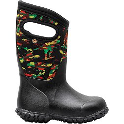 Bogs Kids' York Camo Dino Waterproof Winter Boots