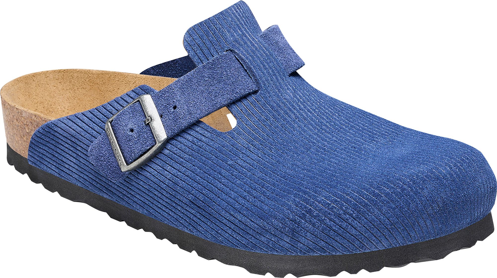 Birkenstock Men's Boston Suede Embossed Clogs