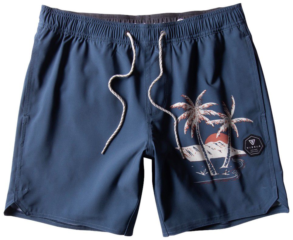 Vissla Mens Leahi 16.5 Ecolastic Shorts