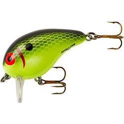 Rebel Wee Craw Fishing Lure Hard bait Chartreuse Green Back 2 in 1/5 oz 