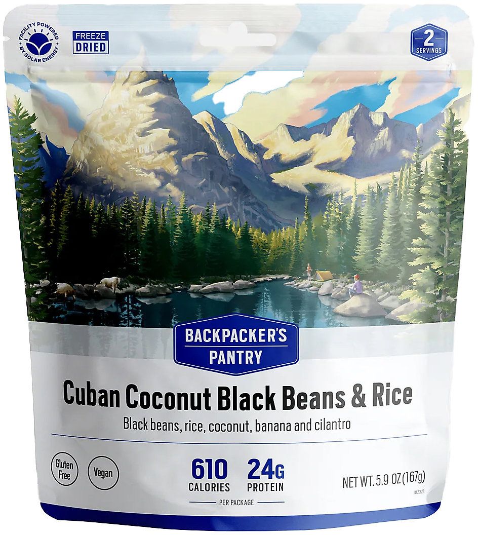 Backpacker's Pantry Cuban Coconut Rice &amp; Black Beans