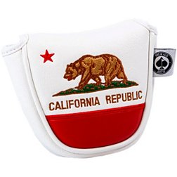 Pins & Aces California Flag Mallet Putter Headcover